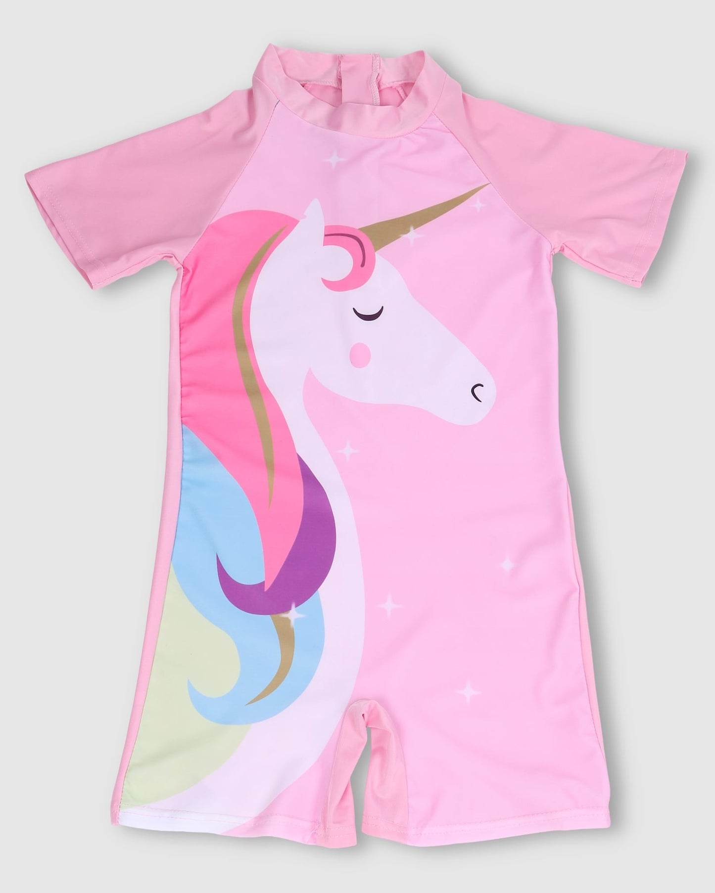 Unicorn Legsuit- Pink