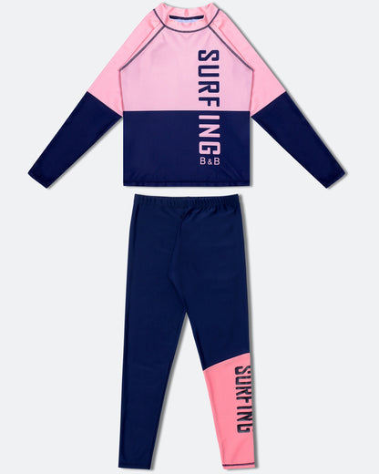 All Rounder Sports Set- Pink and Navy