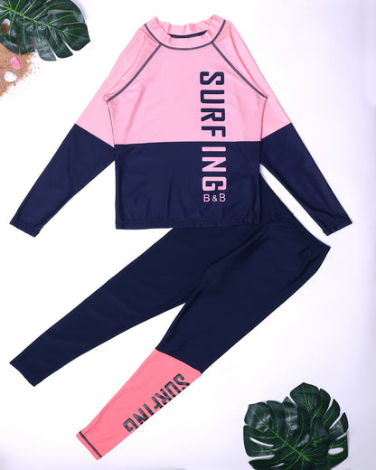 All Rounder Sports Set- Pink and Navy