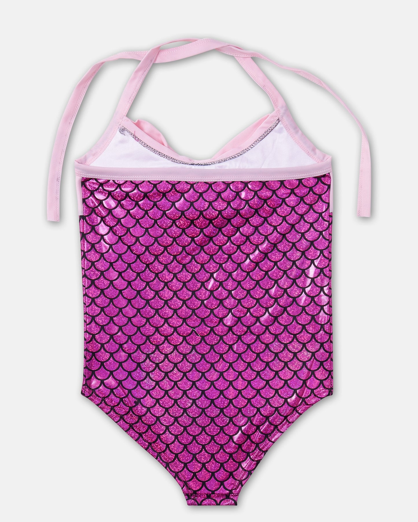 Fin Monokini- Shiny Pink