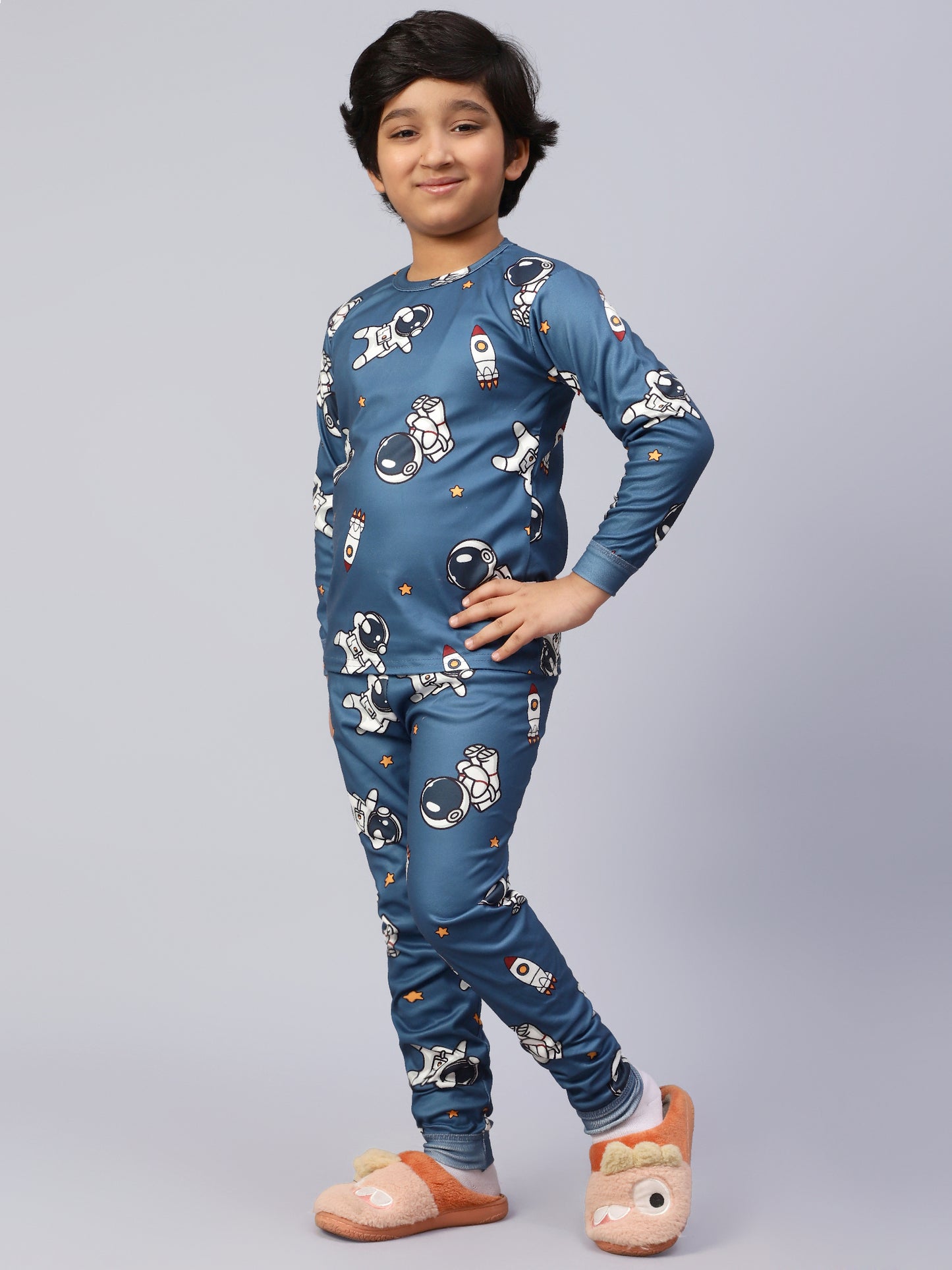 Navy Blue Astro Sleep Set